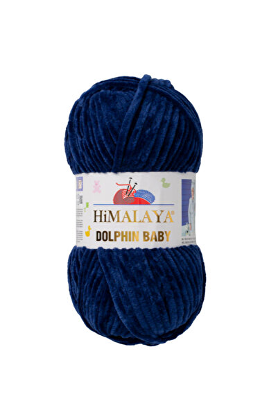 Himalaya Dolphin Baby El Örgü İpi 100 gr 120 mt Kadife Peluş Bebek Örgü İpi 80321