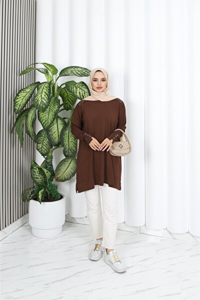 NİSUM MODA تونيك فانيزيا بتفاصيل أزرار