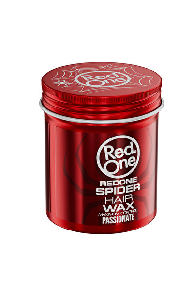 Red One Redone Kırmızı Spider Gün Boyu Etkili Parlak Saç Şekillendirci Wax 100ml