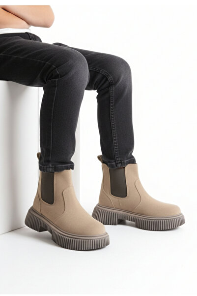 Moda Lime Unisex protiskluzové a lehké semišové dětské zimní boty odolné proti chladnému počasí