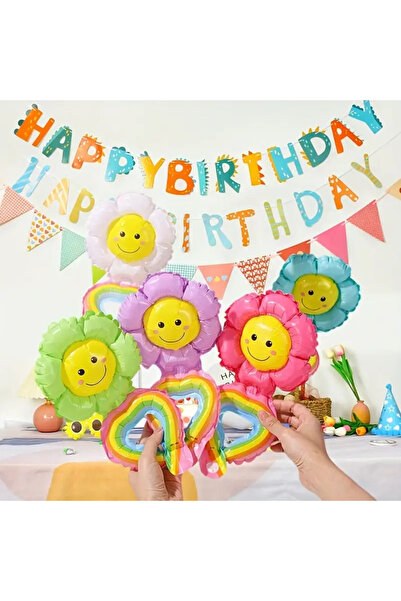 Charmira Store Flower Bracelet Balloon Set of 6 Mixed Colors – Children's Par...