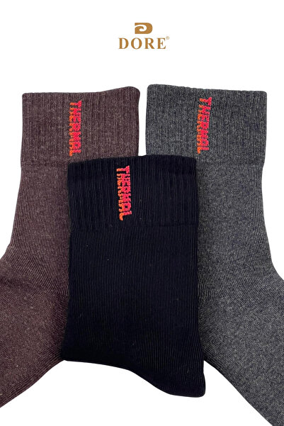 Dore Original Women's Winter Real Thermal 1 Pair of Socks Warm Keeping Winter-Specific Premium Comfortable Thick Socks