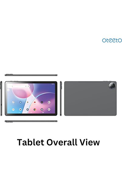 OTEETO TAB 14 Pro 10-inch Display, Android 14, 8+13MP, 8GB+512GB, 8000mAh, 4G, Keyboard, Cover