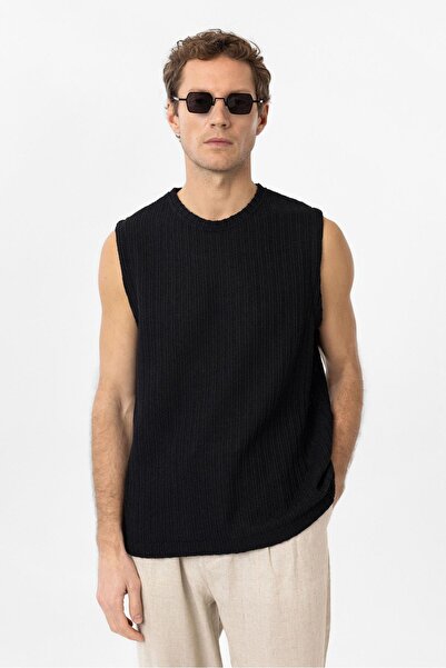 Antioch Black Textured Men's Athlete