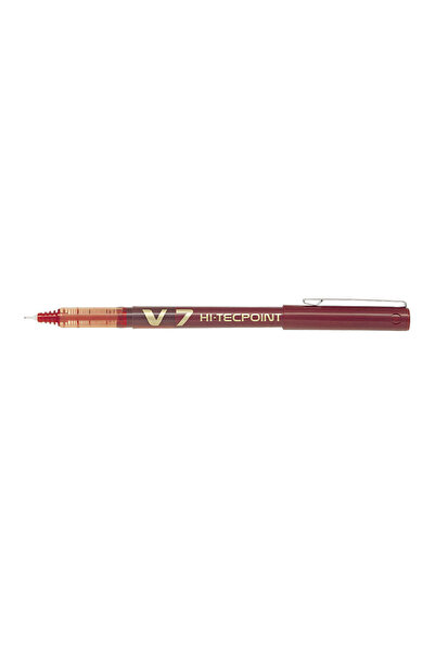 Pilot Rolă V7 Hi-Tecpoint 0.7 mm roșie