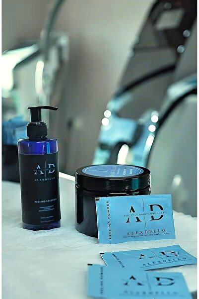 ALEXDELLO AD&GS YEŞİL YOSUN, GREEN PEELİNGE, DOĞAL CİLT YENİLEME ÜRÜNÜ