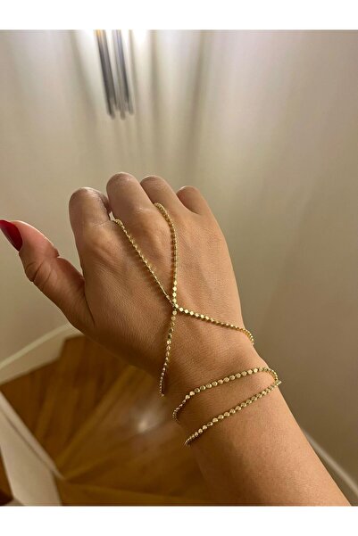 Gunessa Pul Detailed Şahmeran – أساور ومجوهرات يد نسائية أنيقة