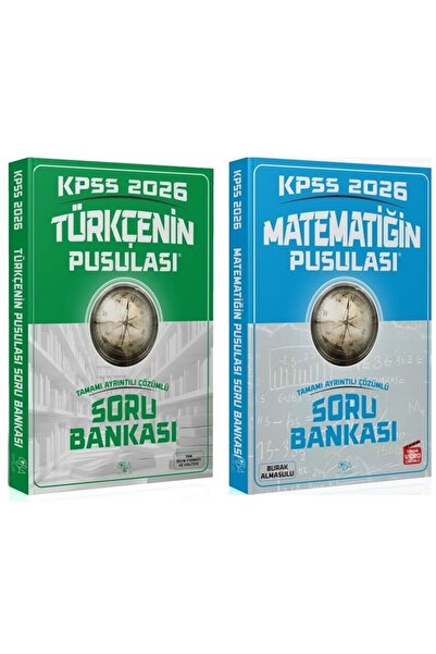 Genel Markalar CBA Yayınları 2026 KPSS Türkçe + Matematik Pusulası Soru Banka...