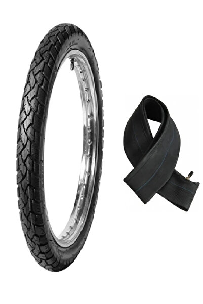 DIAMOND 17 Jant 3.00-17 6PR (6 Kat) R (Arka) Rush Motosiklet Dış Lastiği + KR...