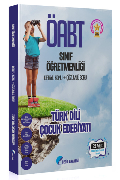 Genel Markalar Özdil Akademi ÖABT Sınıf Öğretmenliği TÜRK DİLİ ÇOCUK EDEBİYAT...
