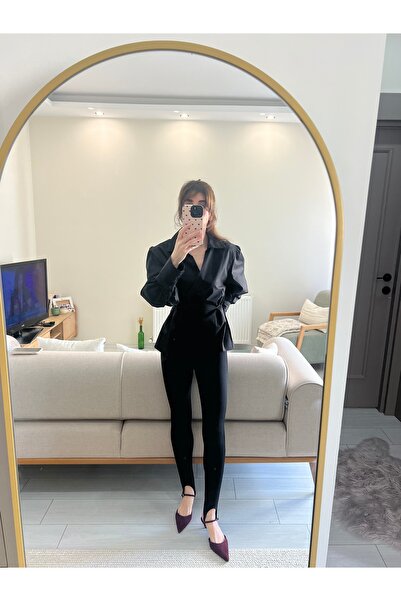 Butik Klasik Siyah Kruvaze Gömlek – Şehir Şıklığının Vazgeçilmezi