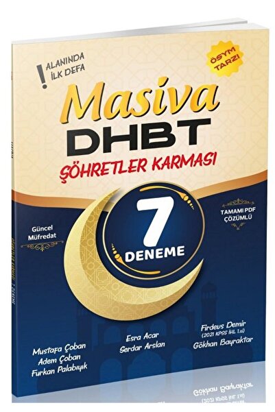 Masiva Yayınları Masiva DHBT Şöhretler Karması 7 Deneme Masiva Yayınları