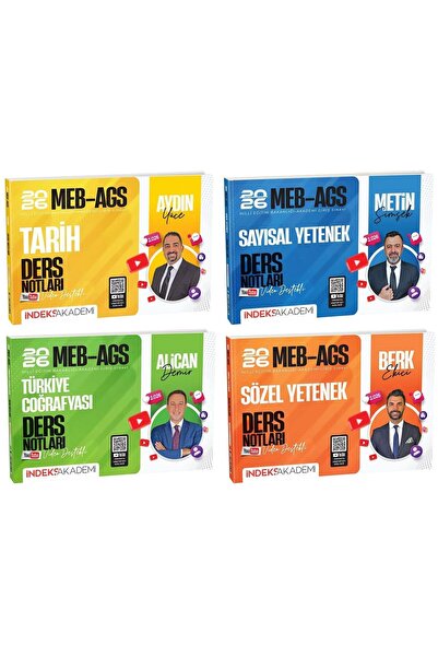 İndeks Akademi İndeks Akademi 2026 MEB-AGS Tarih + Türkiye Coğrafyası + Sayıs...