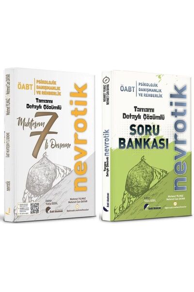 Genel Markalar Özdil Akademi ÖABT Nevrotik Rehberlik Soru + 7 Deneme 2 li Set...