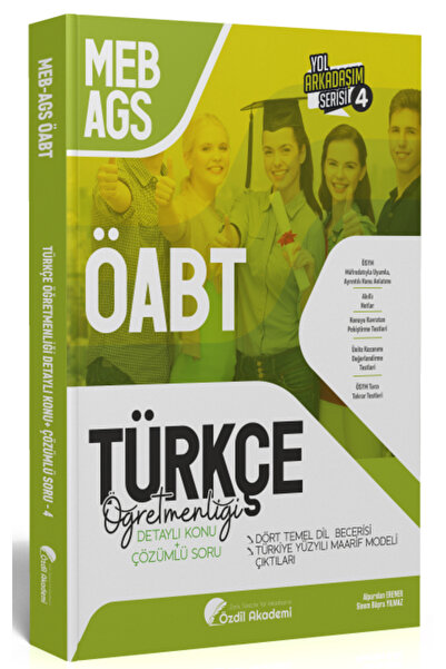 Özdil Akademi Yayınları Özdil Akademi ÖABT MEB-AGS Türkçe 4. Kitap Dört Temel...