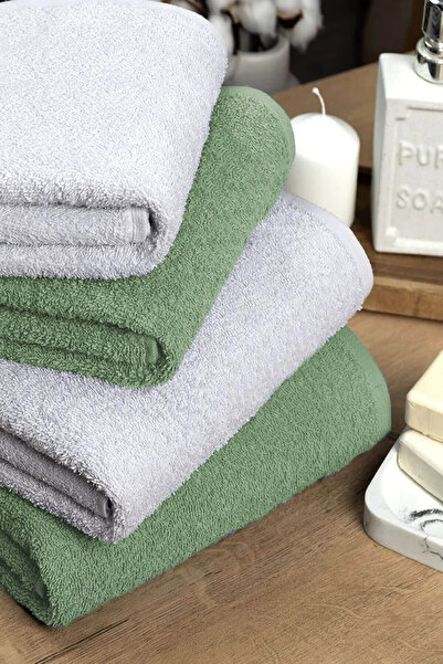 Mira Home Набір з 4 рушників для ванної кімнати Soft Набір великих бавовняних рушників 90X150 см Білий