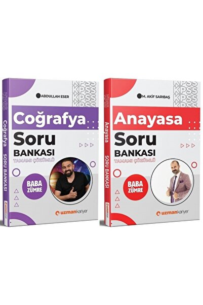 Uzman Kariyer Yayınları SÜPER FİYAT - Uzman Kariyer KPSS Coğrafya + Anayasa V...