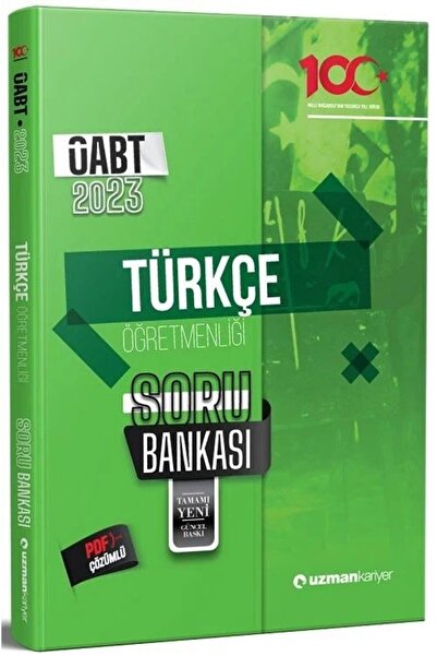 SÜPER FİYAT - Uzman Kariyer 2023 ÖABT Türkçe Öğretmenliği Soru Bankası Çözümlü Uzman Kariyer Yayınla