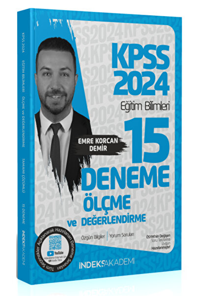 İndeks Akademi SÜPER FİYAT - İndeks Akademi 2024 KPSS Eğitim Bilimleri Ölçme ...