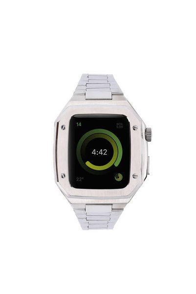 UnDePlus Watch 44mm Uyumlu Kordon Swatch Saat Modeli Kasalı Metal Kordon