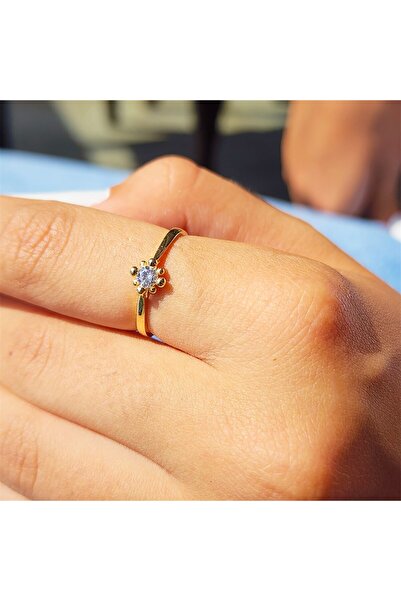 FasekGold 0.25 Karat Pırlanta Signity Swarovski Güverseli 925 Ayar Gümüş Tek ...