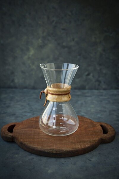 Genel Markalar Chemex Ahşap Tutacaklı 4 Cup CHEMEX 600ML