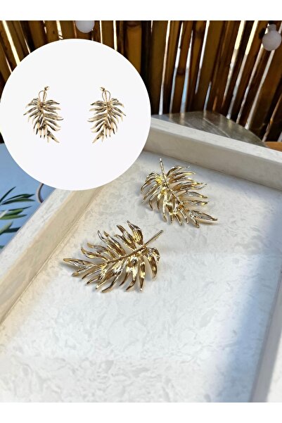 HOUSEKİ Big Leaf Earrings