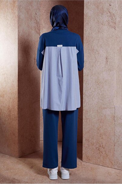 Alvina ÇİZGİLİ PANTOLONLU EŞOFMAN TAKIM 44637