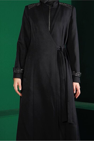 Alvina STAPLE DETAILED SIDE TIE BLANKET 10677