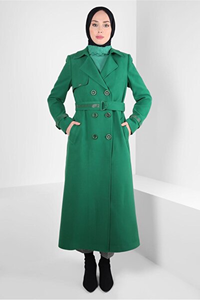 Alvina STONE BELTED MANTO 90408