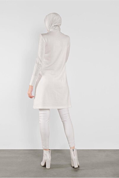 Alvina ΤΟΥΝΙΚ ΠΛΕΚΤΟ ΜΕ ΠΕΤΡΑ ΕΜΠΡΙΜΕ 41009