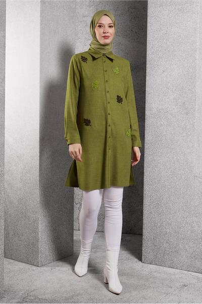 Alvina 45149 Μοντέλο Τουνίκ με μοτίβο φύλλων