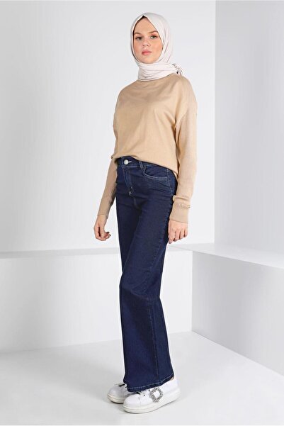 TRENDTESETTÜR ΓΥΝΑΙΚΕΙΟ ΣΚΟΥΡΟ ΜΠΛΕ (ΣΚΟΥΡΟ ΜΠΛΕ) ΠΑΝΤΕΛΟΝΙ ΤΕΝΤΕ ΧΑΛΑΡΟΥ ΚΟΠΗΣ T 0505