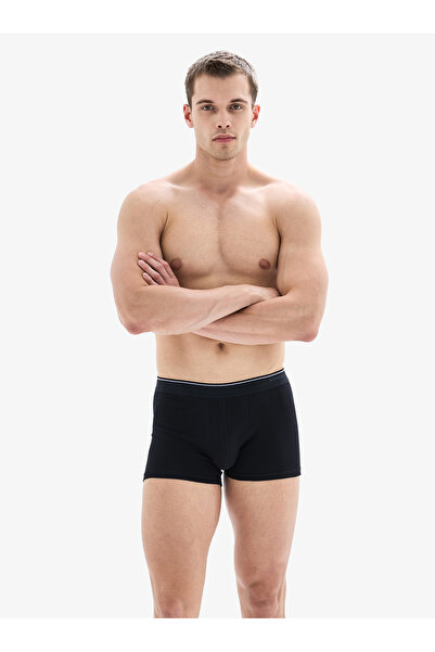 Blackspade Men's Boxer 3 Pack - Tender Cotton 9670, Black Antra Melange Anthracite