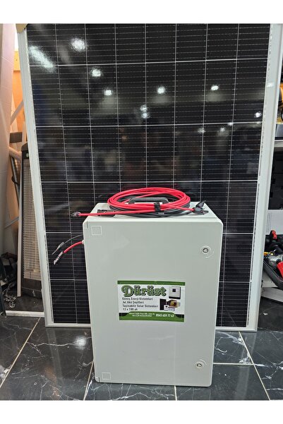 Lexron 1 Kw Güneş Paneli Solar Paket Tasinabilir Sistem Tv Buzdolabı Aydinlatma Paketi