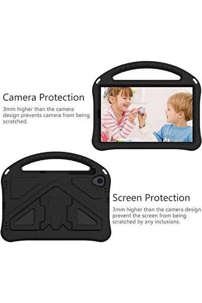 Bukela Kids Tablet Case for Lenovo Tab M10 HD 2nd Gen 10.1\", Black