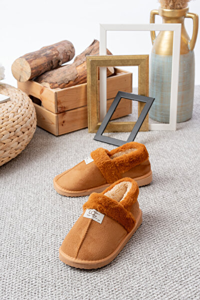Slipcat Unisex Μάλλινες Χειμερινές Παντόφλες - Eva Sole Home Boots - Παπούτσια