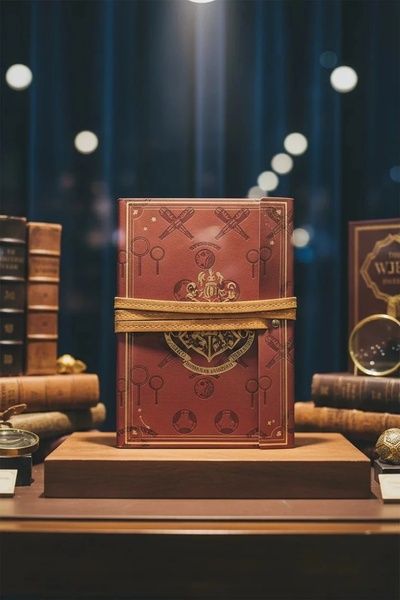 Miniso Harry Potter Lisanslı A5 Ciltli Not Defteri 80Yp Çizgili - Damga