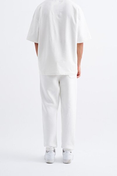 Machinist Ανδρικό Basic Jogger Relaxed Φούτερ Εκρού