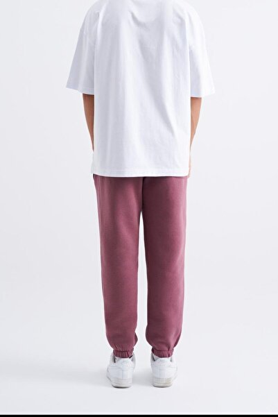 Machinist Ανδρικό Jogger Regular Plum Φούτερ