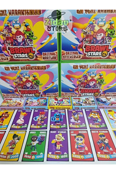 Emrah Gültekin Brawl Stars En Yeni Karakterler 5 Mini Kutu 30 Adet Karakter K...