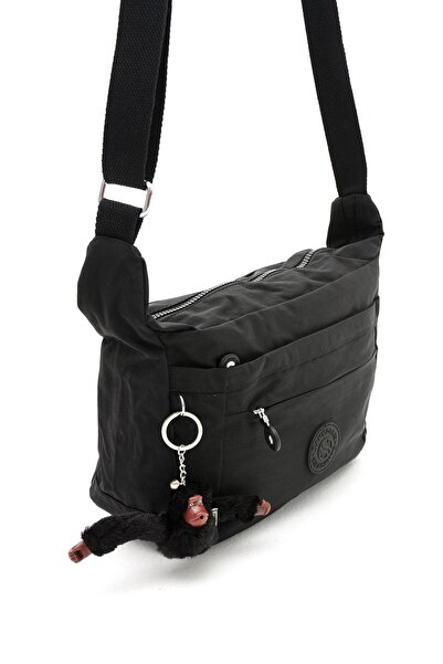 Sanmorris Black Water Resistant Crossbody Women's Bag - For School, Travel and Shoulder