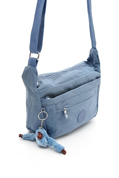 Sanmorris Blue Colored Women's Shoulder Bag - Water Resistant, Crossbody, Multi-Compartment