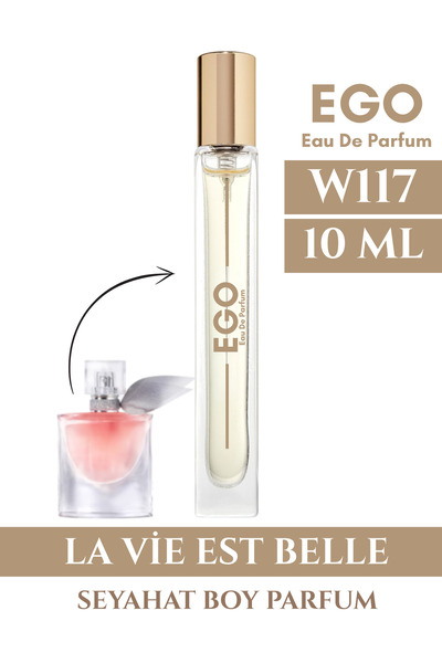 homeartplus W117 - Ego Seyahat boy 10 ml ( LA VİEST BELLA ) Kadın Parfüm