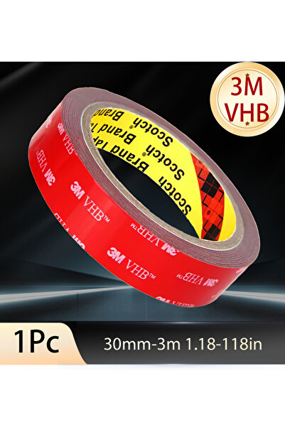 choice2 شريط لاصق مزدوج الجوانب 30 مم - 3 أمتار، 1.18-118 بوصة، 3 أمتار VHB، ...