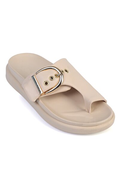 Capone Outfitters Γυναικείες παντόφλες Audrie με αγκράφα