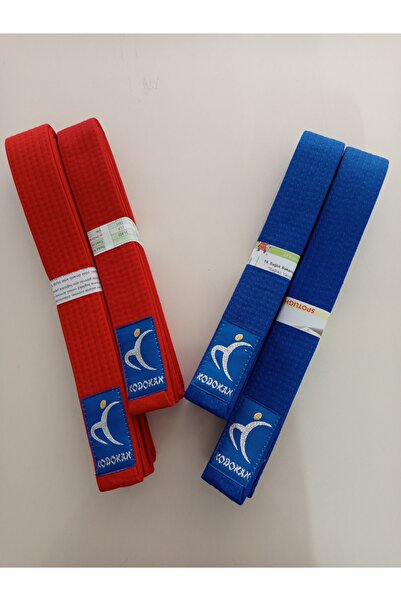 kodokan Karate Kumite Competition Belt Red, Choose One from 240 cm or 280 cm in Length