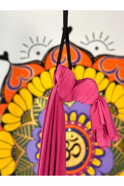 YogaKalp Yoga Hammock Set (WIDE EN / 2.5 MT STRETCHING PAY / YOGA TRAINERS' PROBE)
