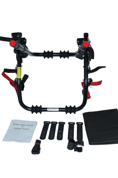 Proride 'PRORİDE PR-02 ARAÇ ARKASI 2 Lİ BİSİKLET TAŞIMA APARATI