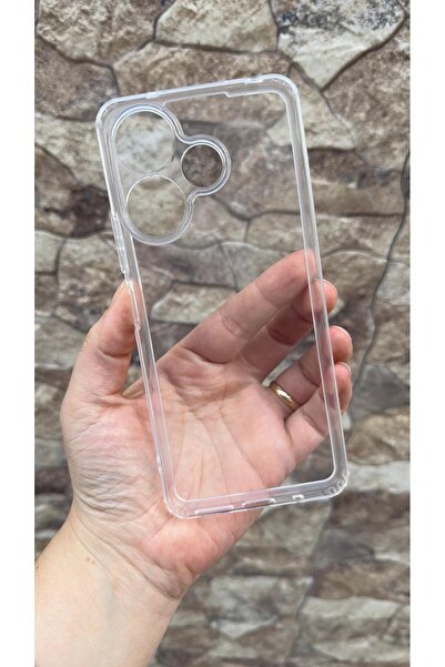 Vip Case Redmi 13 - Şeffaf Darbe Emici Kamera Korumalı Clear Kılıf
